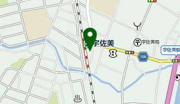 宇佐美駅前ビルの地図画像