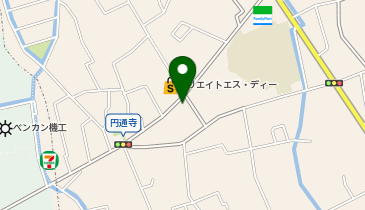 デベロップビルの地図画像