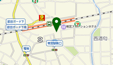 南鴨宮駅前ビルの地図画像