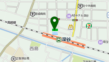 内田ビルの地図画像