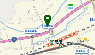 高尾薬局ビルの地図画像