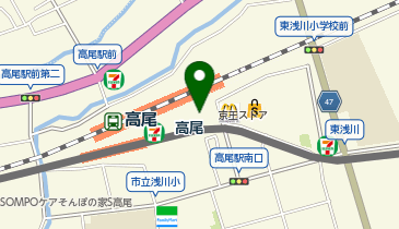 京王高尾ビルの地図画像