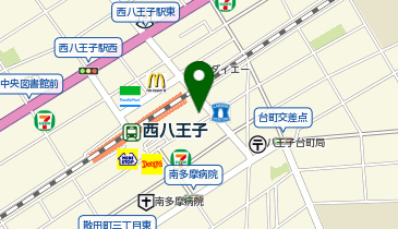 豊徳西八王子駅前ビルの地図画像