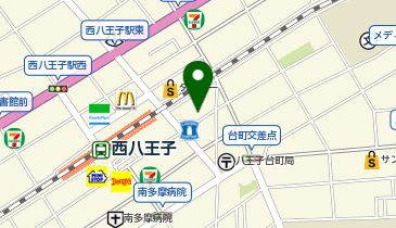 エクセルビルの地図画像