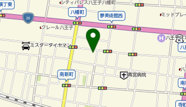八王子繊維センタービルの地図画像