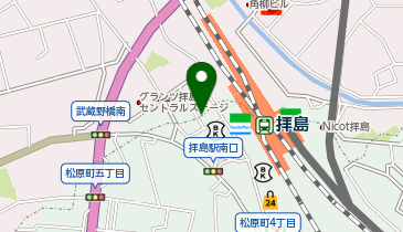 第二停車場ビルの地図画像