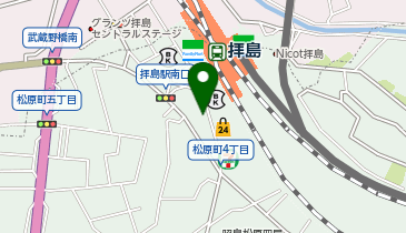 カネイシビルの地図画像