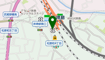 拝島・西武ビルの地図画像