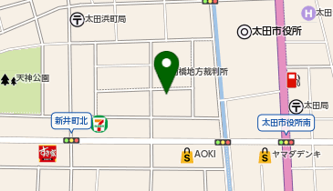 オオタ・コア・ビルの地図画像