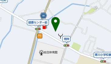 寒川町健康管理センターの地図画像