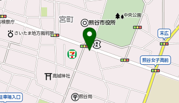 宮町市役所前ビルの地図画像
