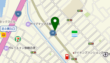 泊陽ビルの地図画像