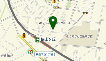 ウイロー狭山ケ丘ビルの地図画像