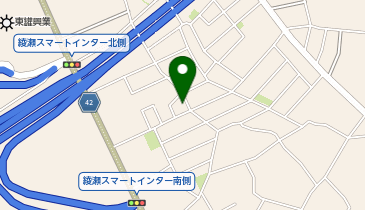 KMビルの地図画像