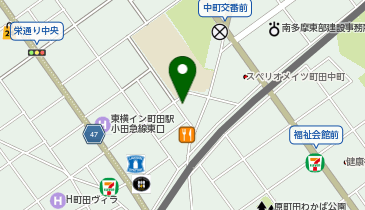 町田中町第1ビルの地図画像