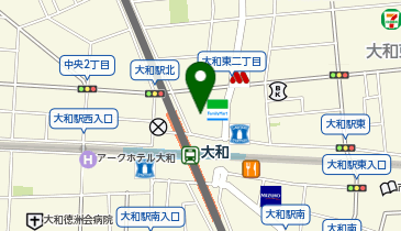 大和スカイビルの地図画像