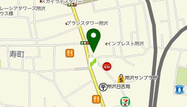 田庄ビルの地図画像