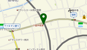 奥富ビルの地図画像