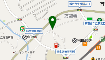 新ゆりアロービルの地図画像