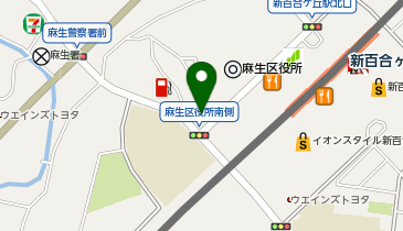 新百合ケ丘ファインビルの地図画像