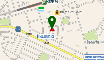 弥生台石川ビルの地図画像