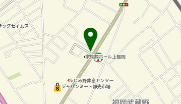 (株)小泉建設上福岡営業本部ビルの地図画像