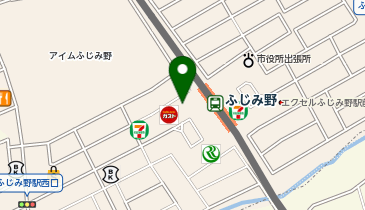 ふじみ野ビルの地図画像