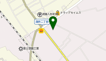 生鮮市場TOP深井店の地図画像