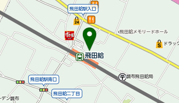 T・Oビルの地図画像