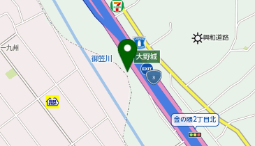 オフィスパレア金の隈Aの地図画像