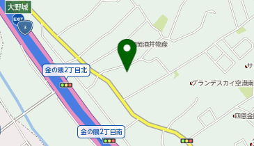 オフィスパレア金の隈の地図画像