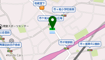 市ケ尾内野ビルの地図画像