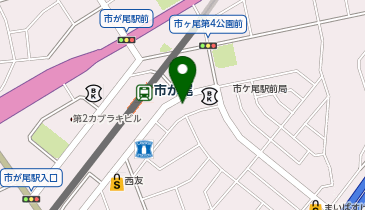 市ケ尾森ビルの地図画像