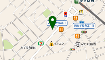 みずほ台岸野ビルの地図画像