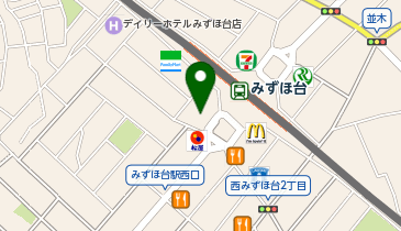 ヒカリみずほ台ビルの地図画像