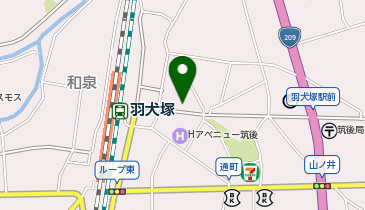 チクセンビルの地図画像