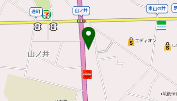 筑後開発ビルの地図画像