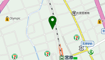 宮原西口ランドマークビルの地図画像