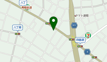 上荻マルモビルの地図画像