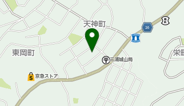 クアーズビルの地図画像