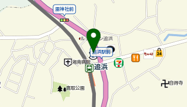 追浜駅前TOKUビルの地図画像