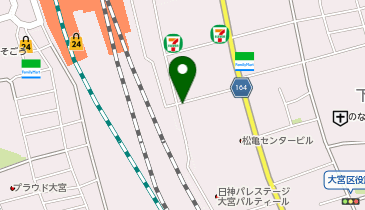 下町山田ビルの地図画像
