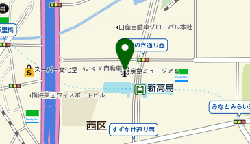 京急グループ本社の地図画像