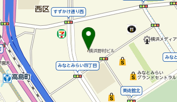 横浜野村ビルの地図画像