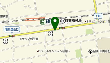 篠栗青雲ビルの地図画像