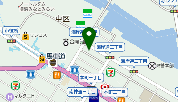YT馬車道ビルの地図画像