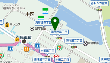 マリンビルの地図画像