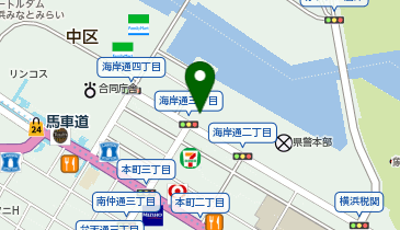 横浜郵船ビルの地図画像