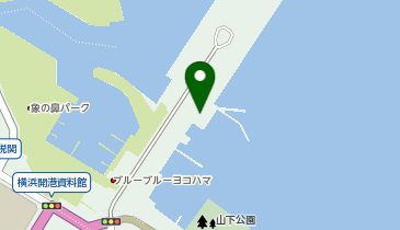 大さん橋ふ頭ビルの地図画像