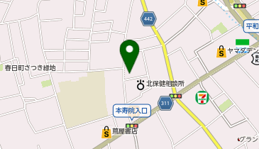 八鍬ビルの地図画像